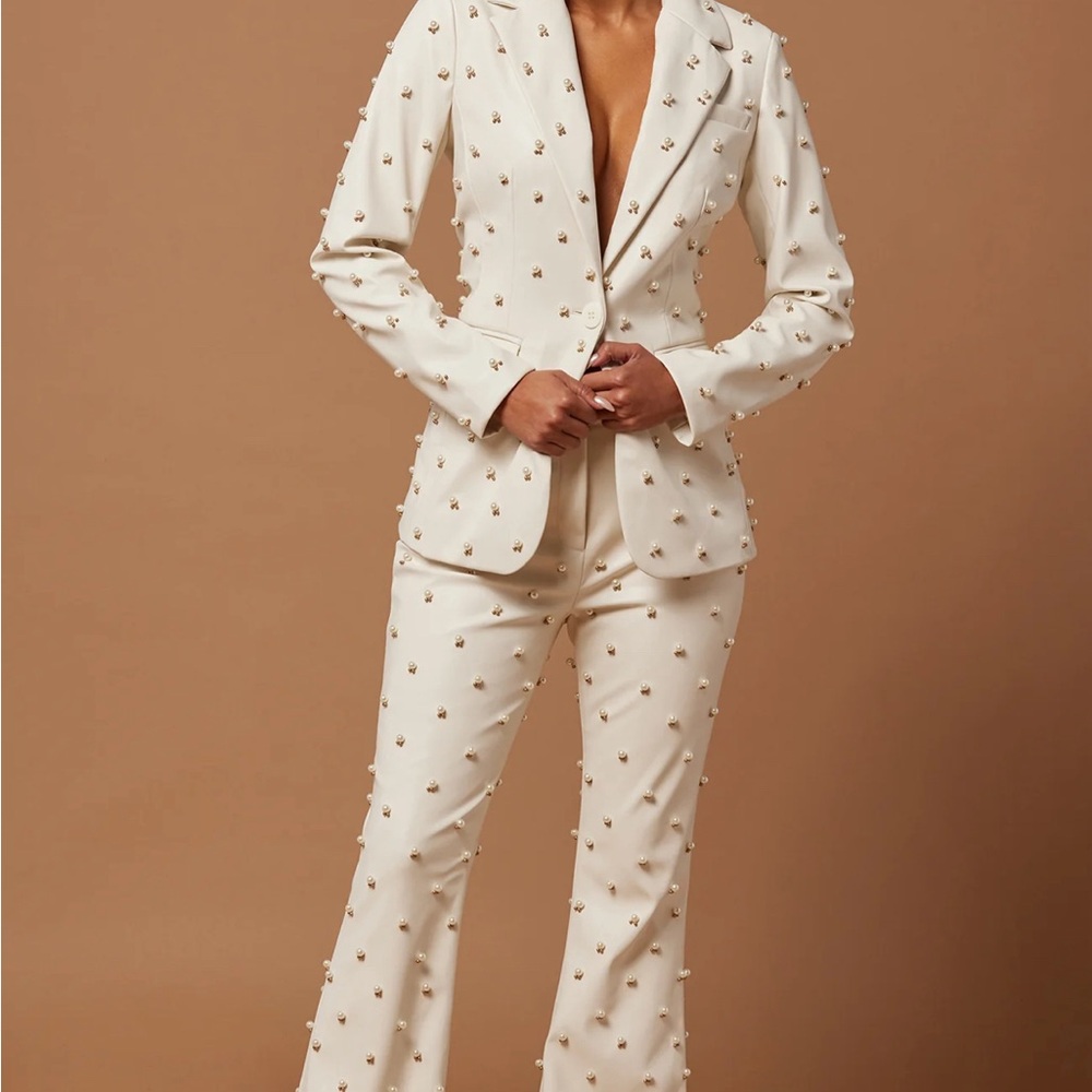 Fashion Nova Luxe Suit Pants/ Jacket